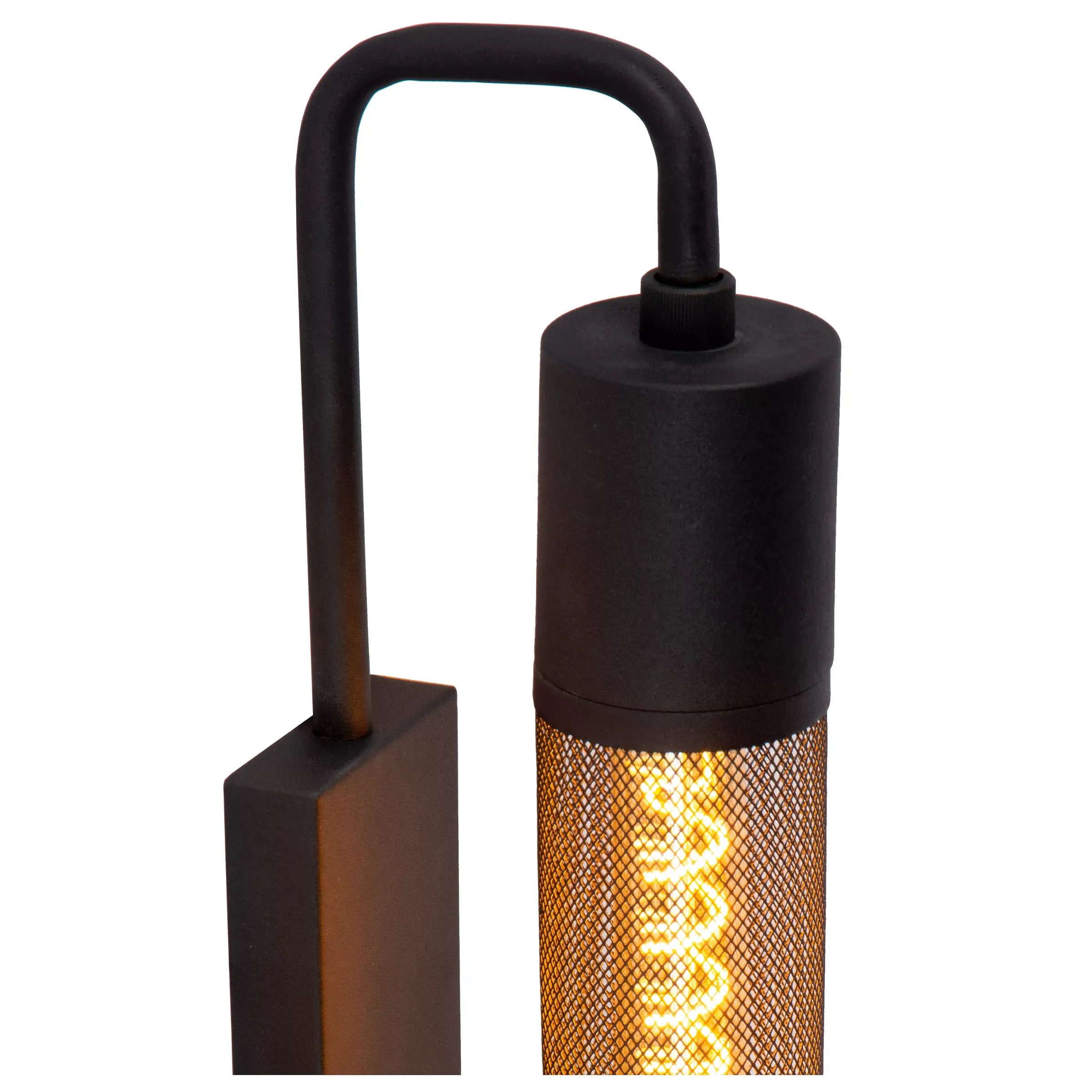CALIXT - Wandlamp - 1xE27 - Zwart*Lucide Best