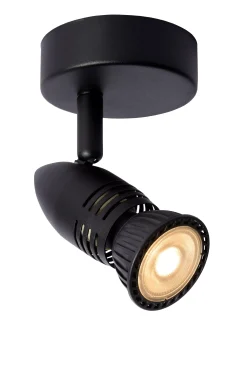 CARO - Plafondspot - Ø 9 cm - 1xGU10 - Zwart*Lucide Cheap