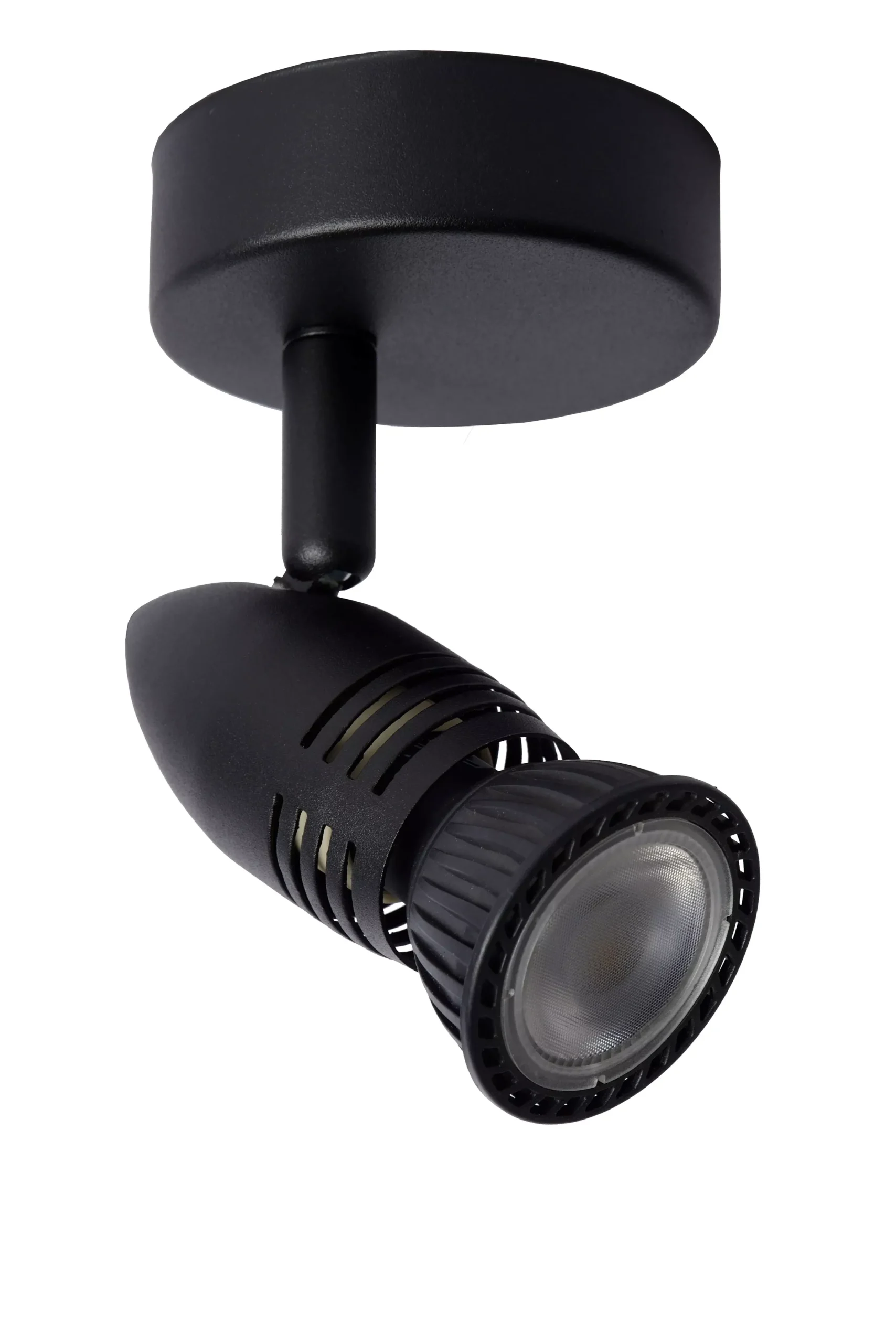 CARO - Plafondspot - Ø 9 cm - 1xGU10 - Zwart*Lucide Cheap