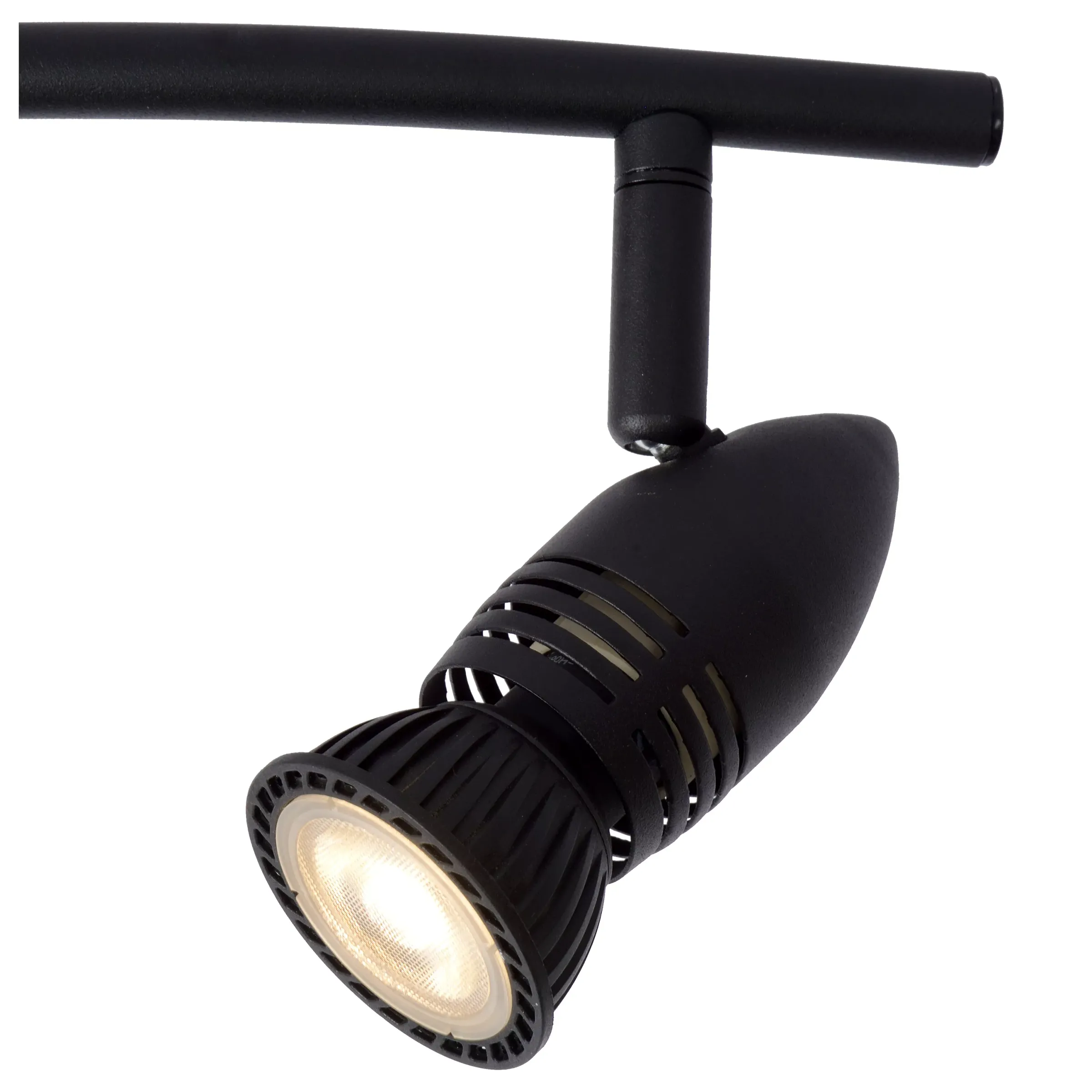 CARO - Plafondspot - 4xGU10 - Zwart*Lucide Discount