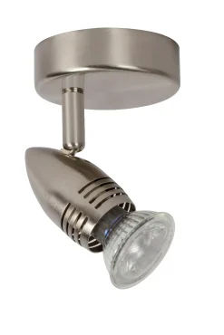 CARO-LED - Plafondspot - Ø 9 cm - LED - GU10 - 1x5W 2700K - Mat chroom*Lucide Best Sale