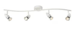 CARO-LED - Plafondspot - LED - GU10 - 4x5W 2700K - Wit*Lucide Cheap