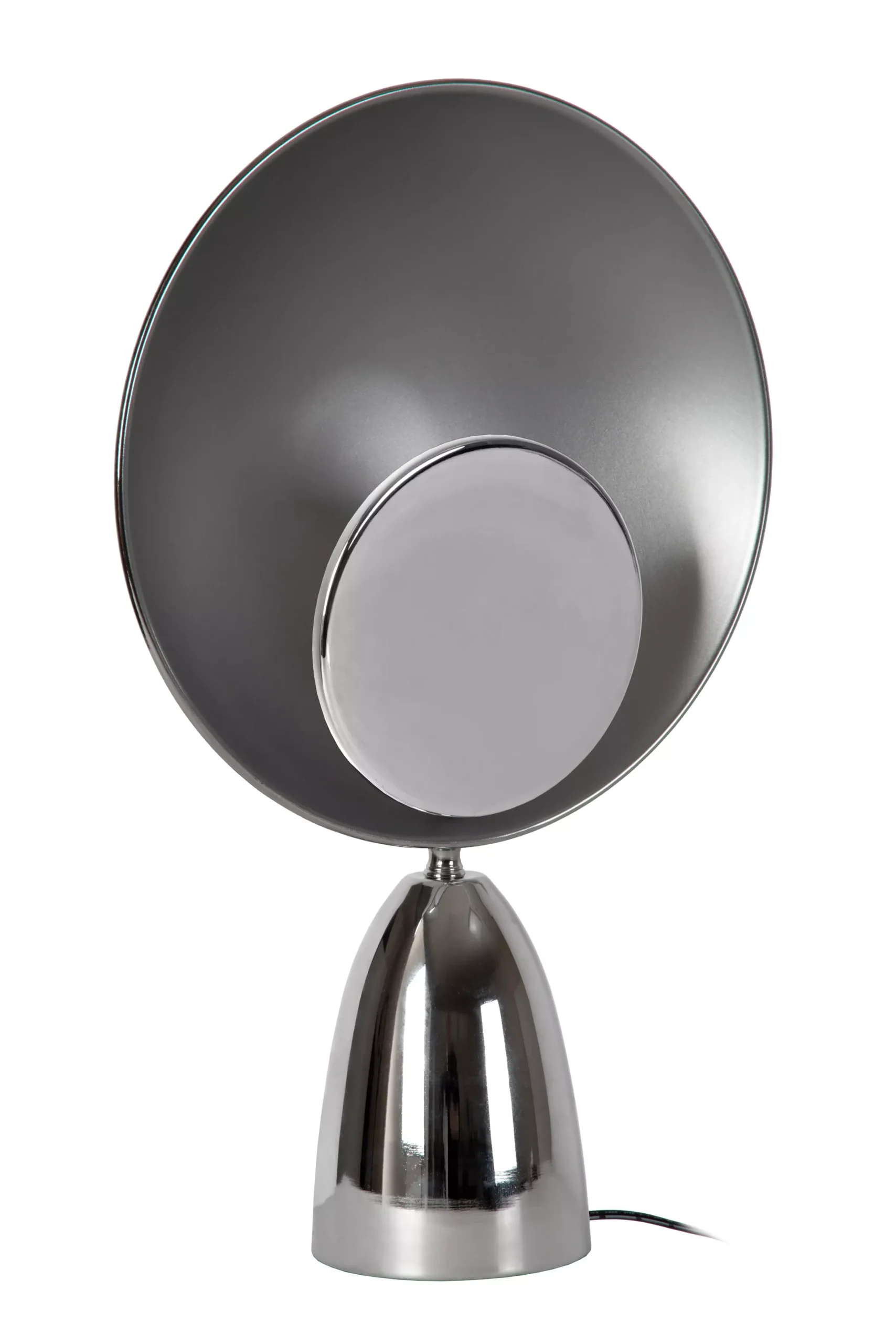 CASTAMAR - Tafellamp - Ø 25,5 cm - LED - 1x8W 2100K - Chroom*Lucide Outlet