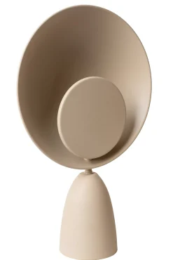 CASTAMAR - Tafellamp - Ø 25,5 cm - LED - 1x8W 2100K - Taupe*Lucide Shop
