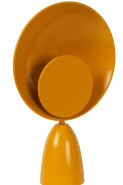 CASTAMAR - Tafellamp - Ø 25,5 cm - LED - 1x8W 2100K - Okergeel*Lucide Online