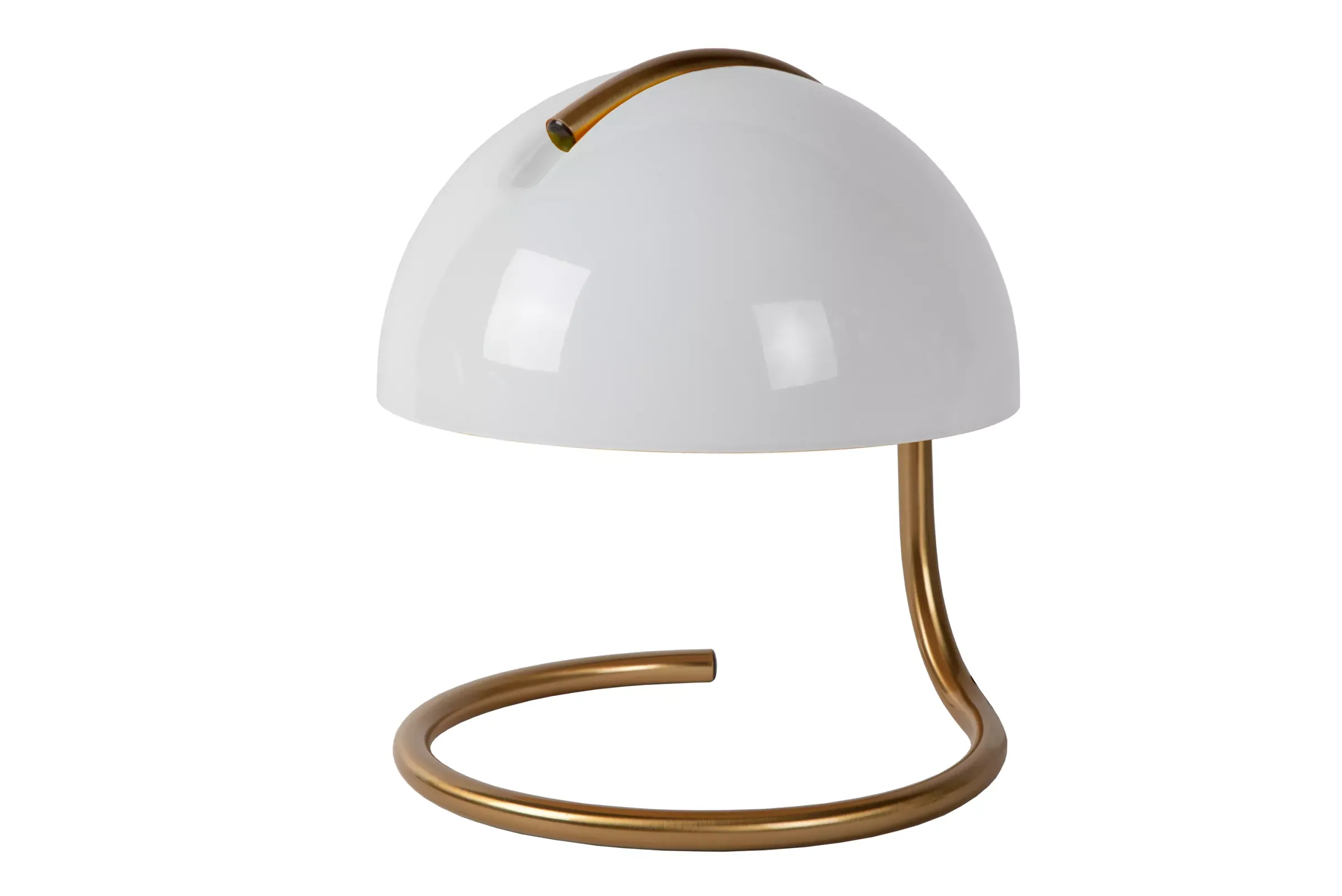 CATO - Tafellamp - Ø 23,5 cm - 1xE27 - Wit*Lucide Cheap