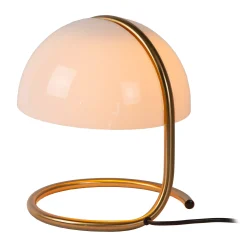 CATO - Tafellamp - Ø 23,5 cm - 1xE27 - Wit*Lucide Cheap