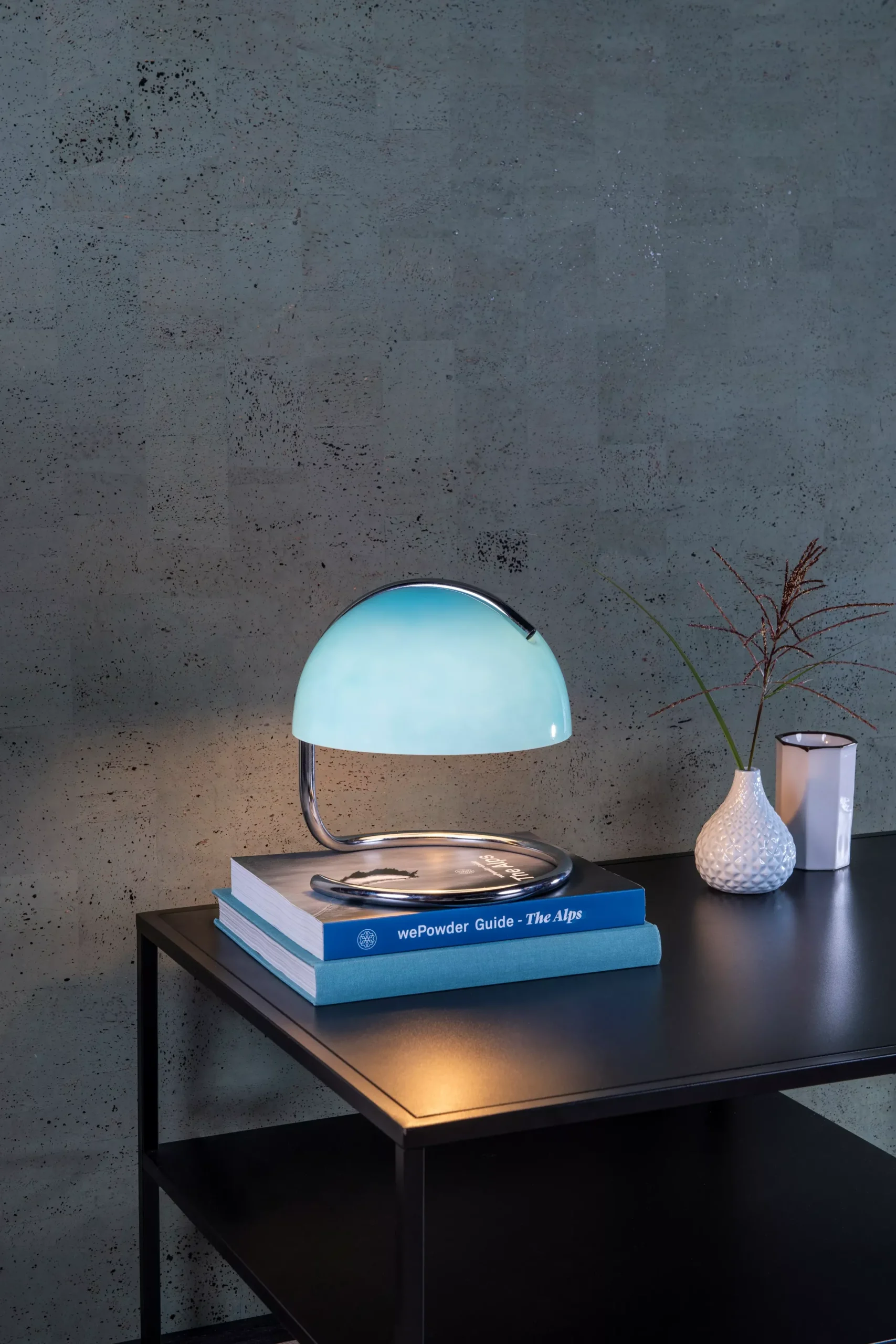CATO - Tafellamp - Ø 23,5 cm - 1xE27 - Blauw*Lucide Hot