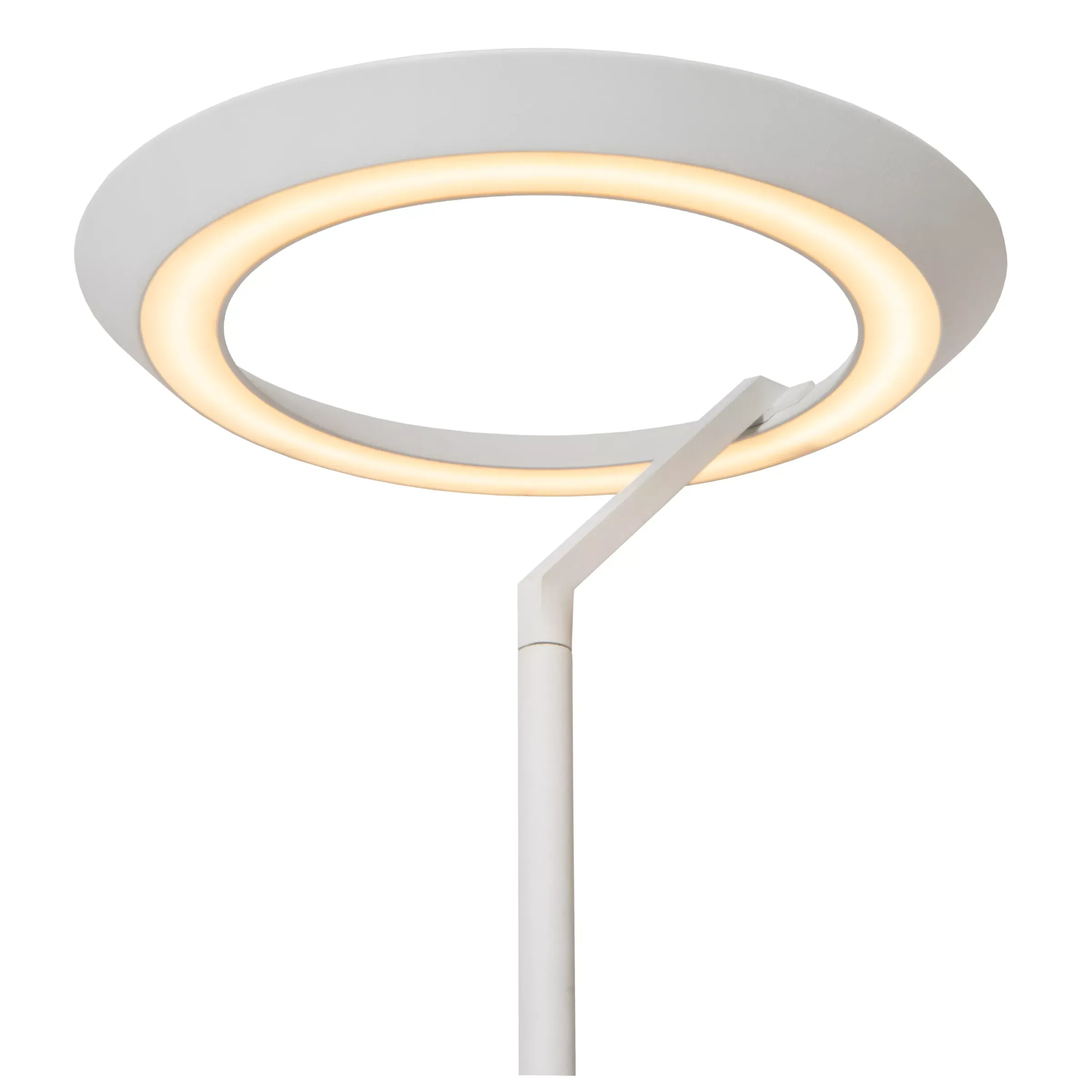 CELESTE - Vloerlamp - Ø 28 cm - LED Dimb. - 1x21W 2700K - Wit*Lucide Sale