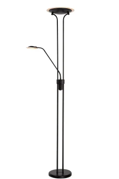 CHAMPION-LED - Leeslamp - Ø 30 cm - LED Dimb. - 3000K - Zwart*Lucide Outlet