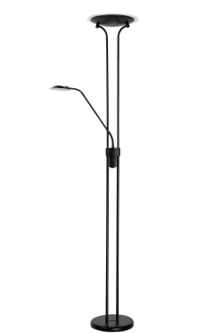CHAMPION-LED - Leeslamp - Ø 30 cm - LED Dimb. - 3000K - Zwart*Lucide Outlet