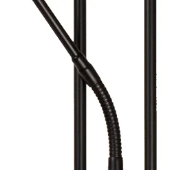 CHAMPION-LED - Leeslamp - Ø 30 cm - LED Dimb. - 3000K - Zwart*Lucide Outlet