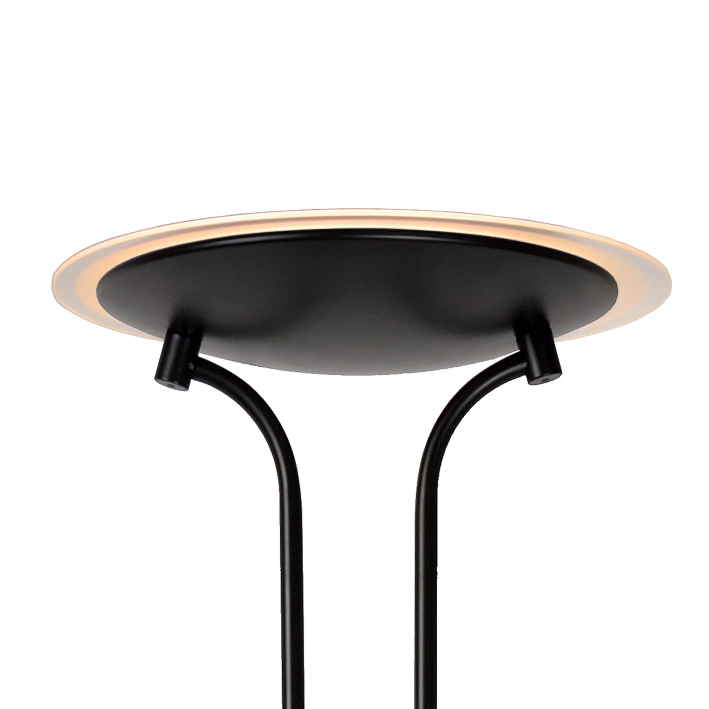 CHAMPION-LED - Leeslamp - Ø 30 cm - LED Dimb. - 3000K - Zwart*Lucide Outlet