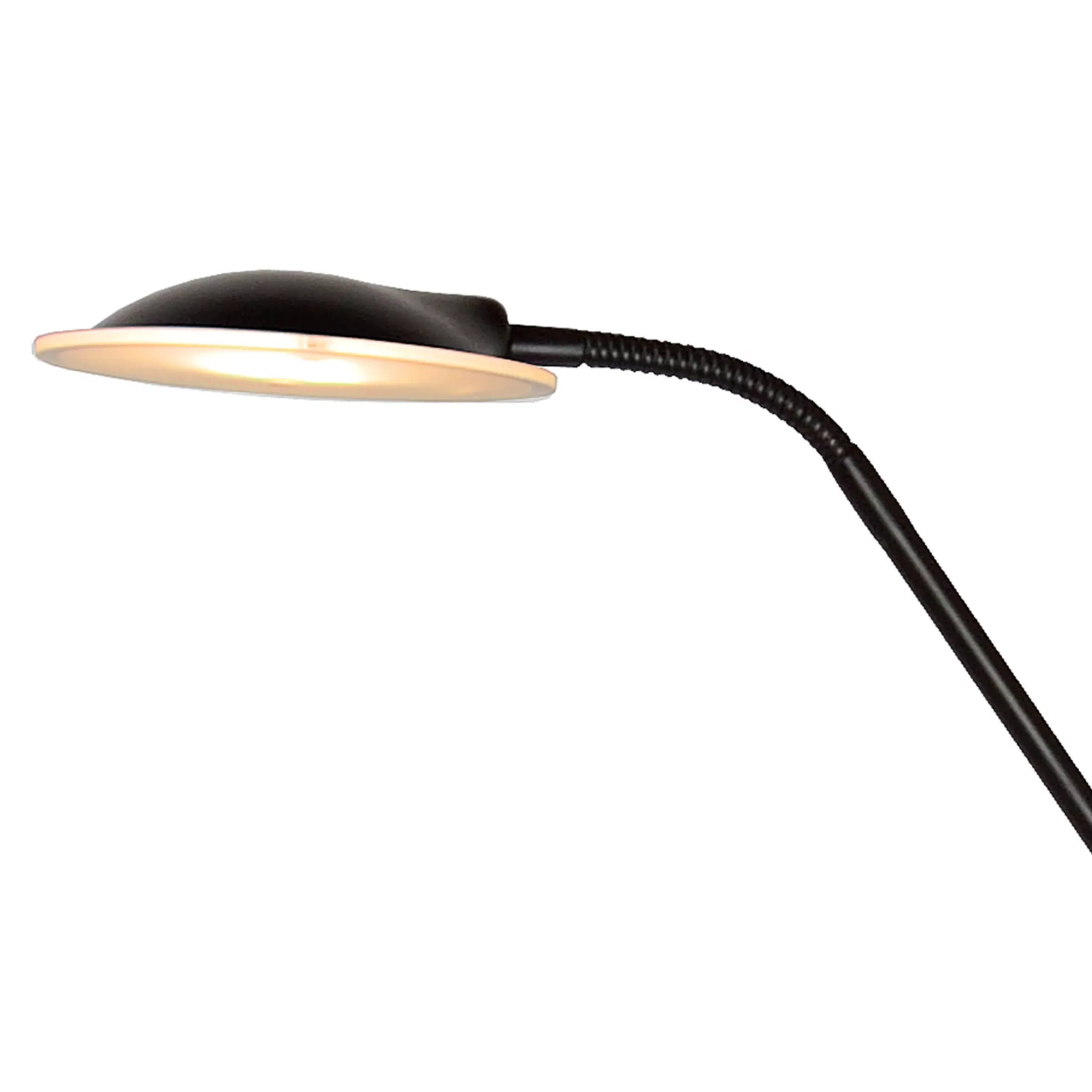 CHAMPION-LED - Leeslamp - Ø 30 cm - LED Dimb. - 3000K - Zwart*Lucide Outlet