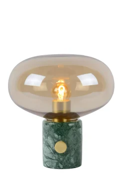 CHARLIZE - Tafellamp - Ø 23 cm - 1xE27 - Amber*Lucide Hot
