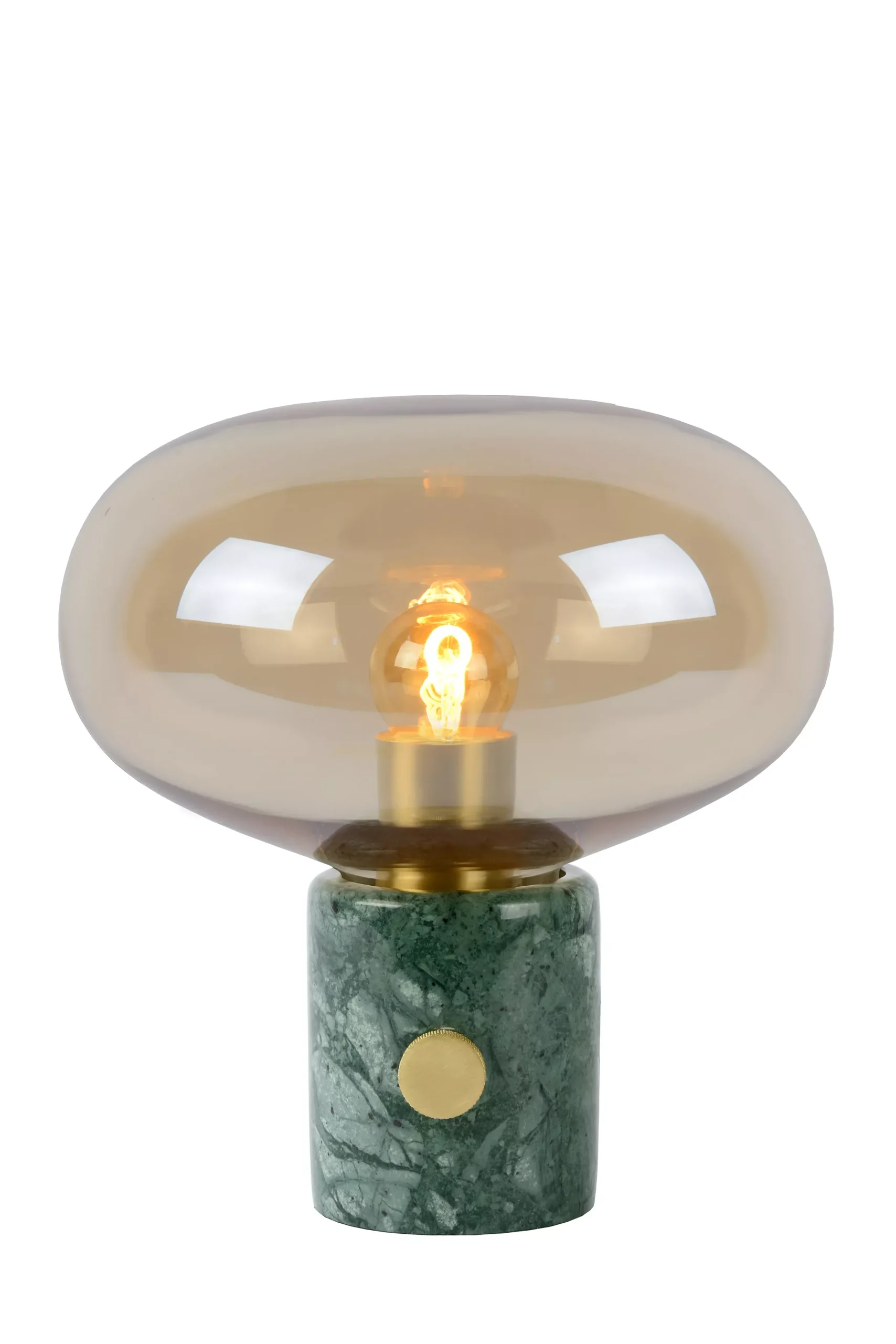 CHARLIZE - Tafellamp - Ø 23 cm - 1xE27 - Amber*Lucide Hot