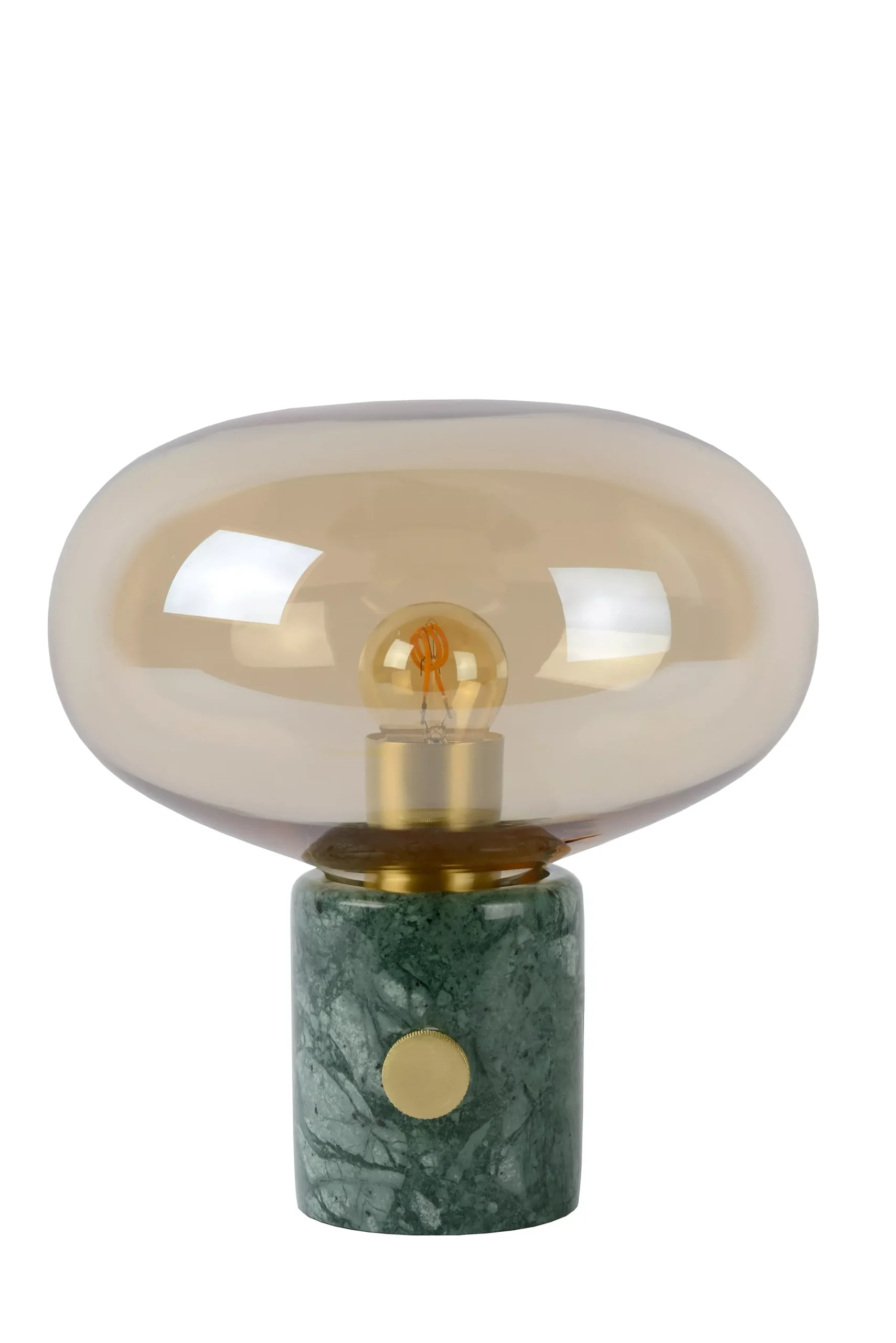 CHARLIZE - Tafellamp - Ø 23 cm - 1xE27 - Amber*Lucide Hot