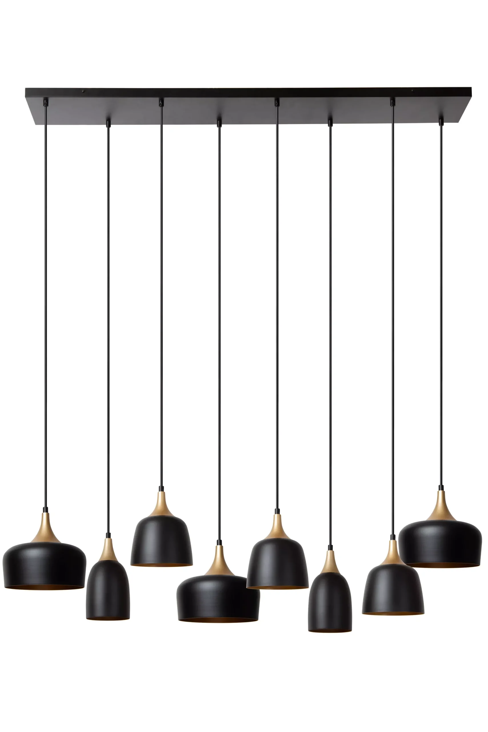 CHAYANNE - Hanglamp - 8xE14 - Zwart*Lucide Discount