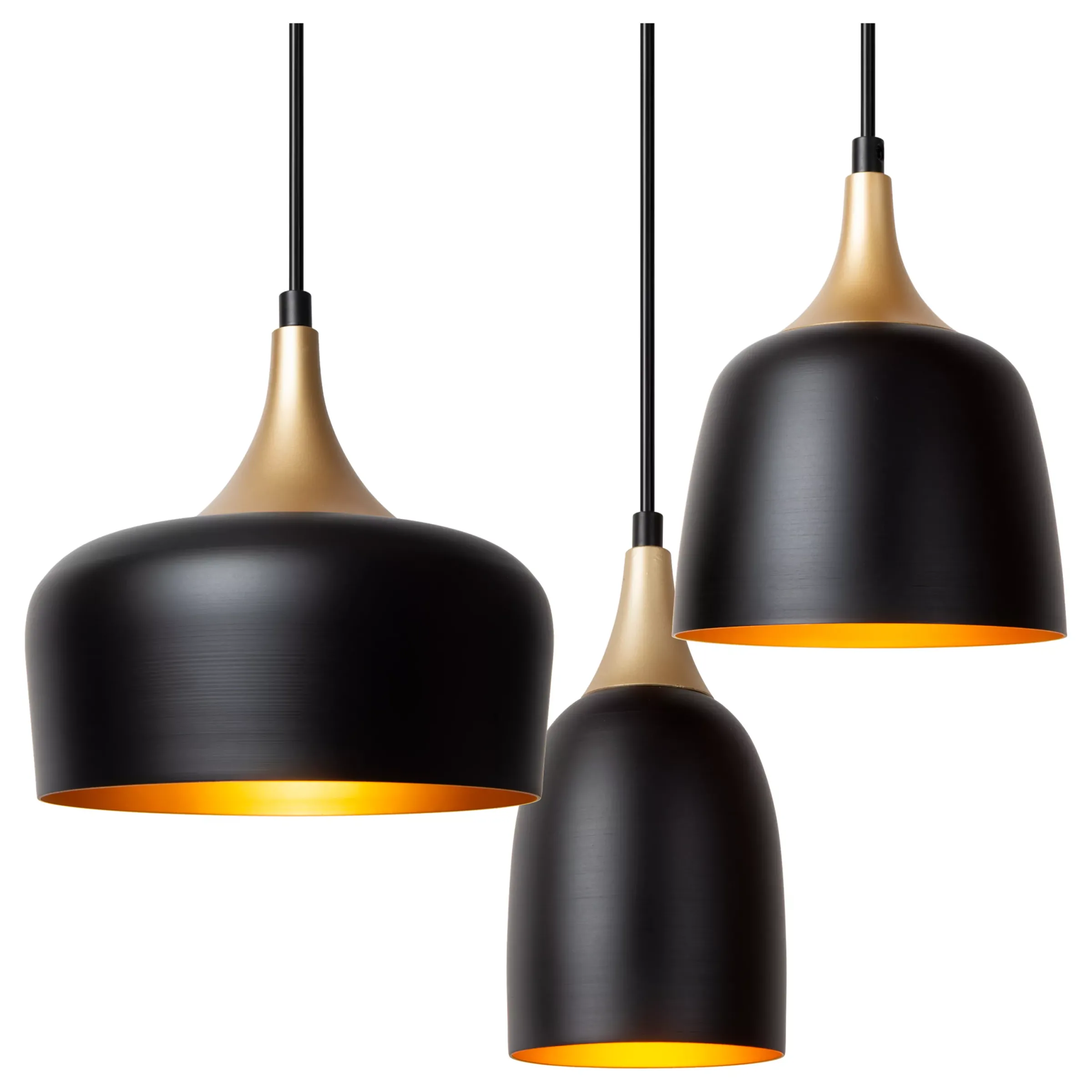 CHAYANNE - Hanglamp - 8xE14 - Zwart*Lucide Discount