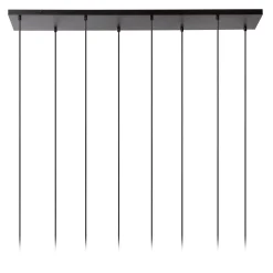 CHAYANNE - Hanglamp - 8xE14 - Zwart*Lucide Discount