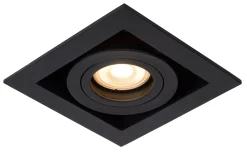 CHIMNEY - Inbouwspot - 1xGU10 - Zwart*Lucide Store