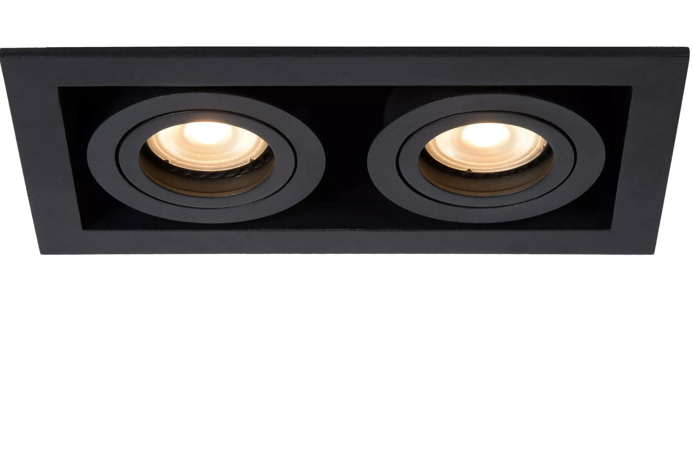 CHIMNEY - Inbouwspot - 2xGU10 - Zwart*Lucide Best Sale