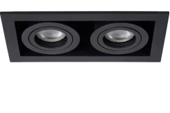 CHIMNEY - Inbouwspot - 2xGU10 - Zwart*Lucide Best Sale