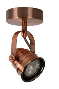 CIGAL - Plafondspot - Ø 9 cm - LED - GU10 - 1x5W 2700K - Koper*Lucide Best Sale