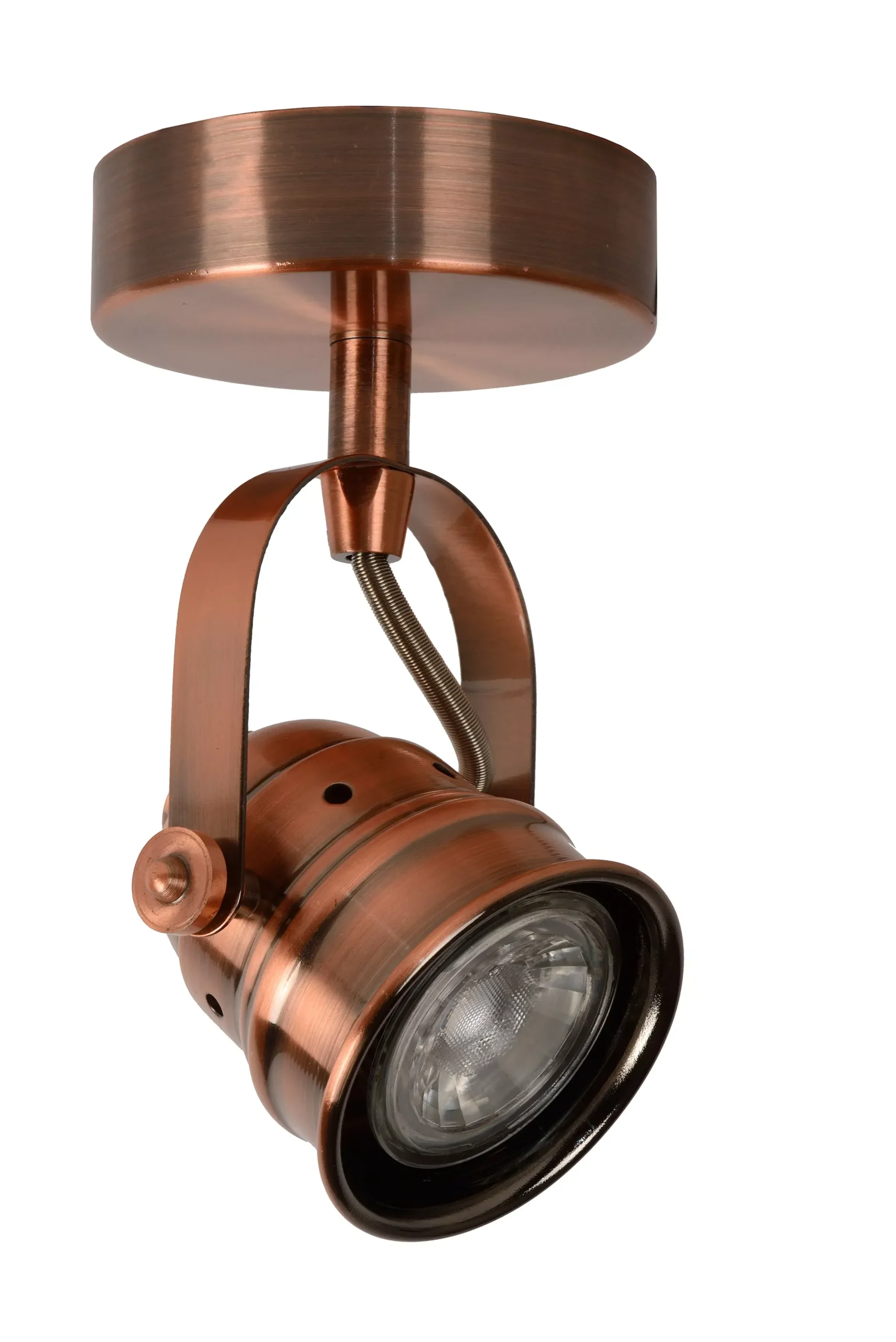 CIGAL - Plafondspot - Ø 9 cm - LED - GU10 - 1x5W 2700K - Koper*Lucide Best Sale