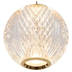 CINTRA - Hanglamp - Ø 14 cm - LED - 1x5,7W 2700K - Transparant*Lucide Clearance