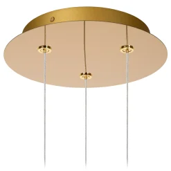 CINTRA - Hanglamp - Ø 25 cm - LED Dimb. - 3x4,7W 2700K - Transparant*Lucide Store