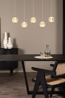 CINTRA - Hanglamp - LED Dimb. - 5x4,7W 2700K - Transparant*Lucide Fashion