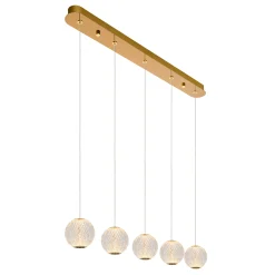 CINTRA - Hanglamp - LED Dimb. - 5x4,7W 2700K - Transparant*Lucide Fashion