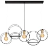 CIRCLE - Hanglamp - 3xE27 - Zwart*Lucide Best