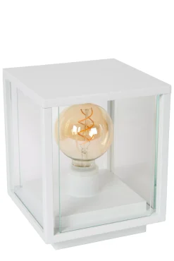 CLAIRE - Sokkellamp - 1xE27 - IP54 - Wit*Lucide Best Sale