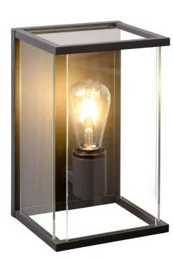 CLAIRE - Wandlamp Binnen/Buiten - 1xE27 - IP54 - Antraciet*Lucide Online