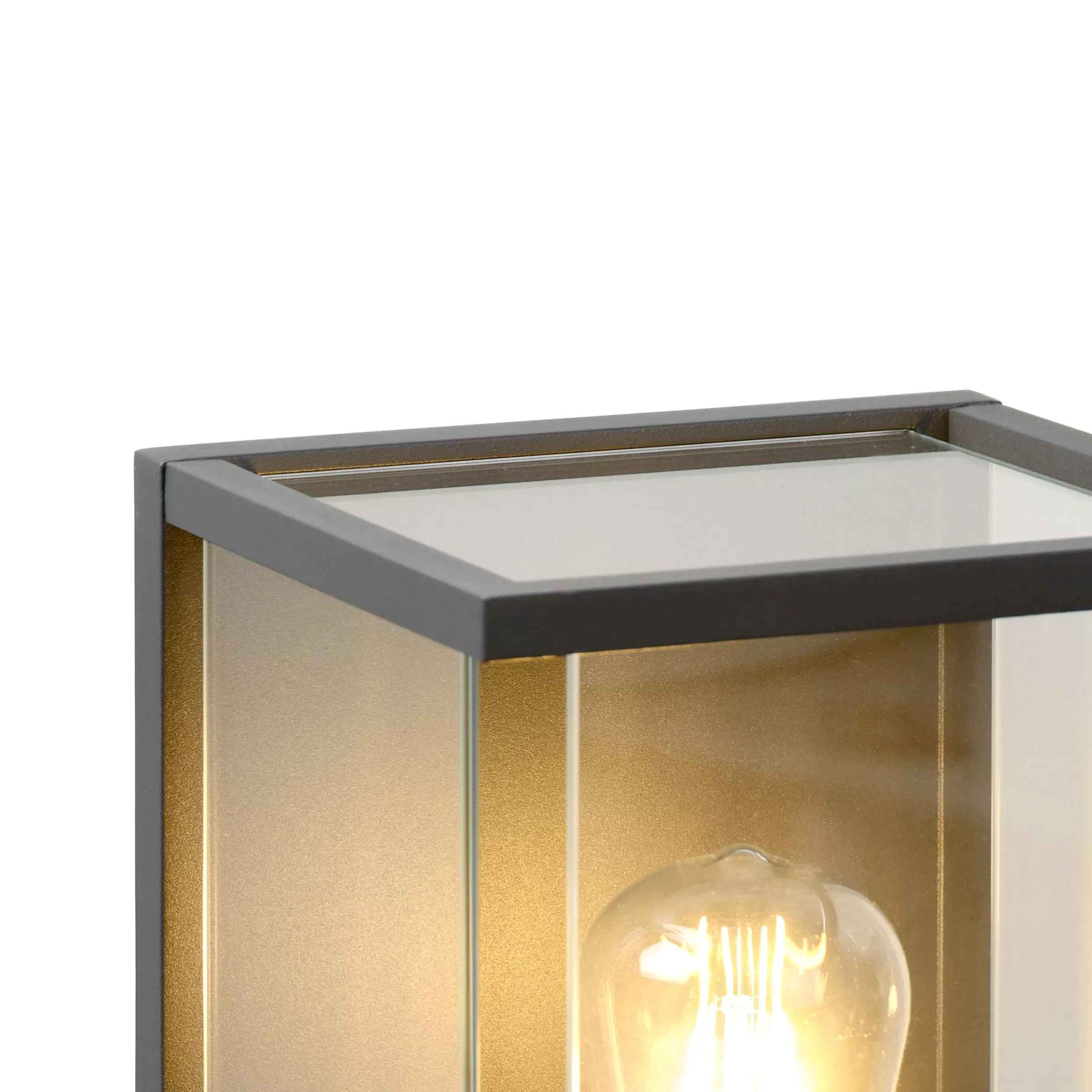 CLAIRE - Wandlamp Binnen/Buiten - 1xE27 - IP54 - Antraciet*Lucide Online