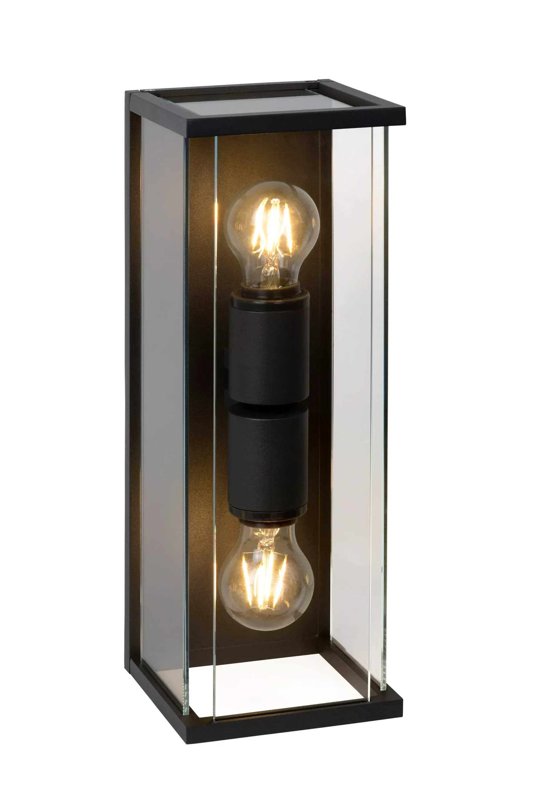 CLAIRE - Wandlamp Binnen/Buiten - 2xE27 - IP54 - Antraciet*Lucide Fashion