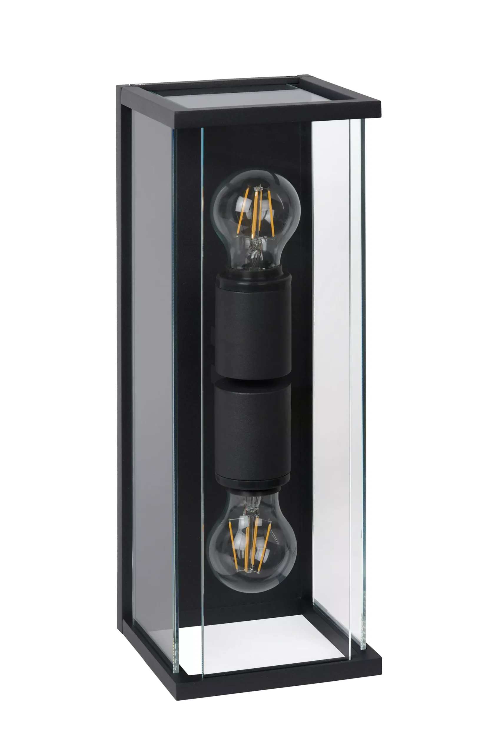 CLAIRE - Wandlamp Binnen/Buiten - 2xE27 - IP54 - Antraciet*Lucide Fashion