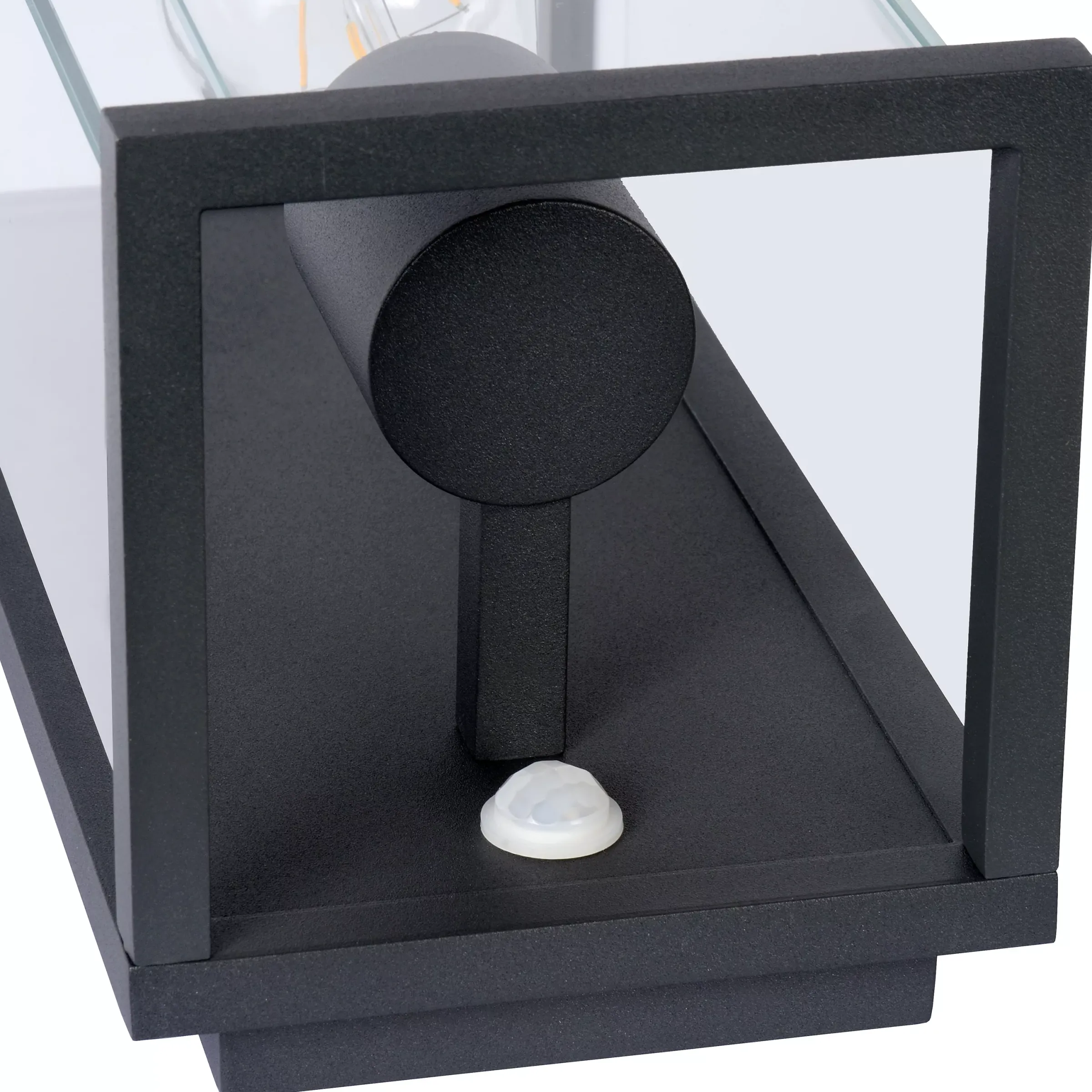CLAIRE - Wandlamp Binnen/Buiten - 1xE27 - IP54 - Beweging & dag/nacht sensor - Antraciet*Lucide Shop