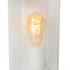 CLAIRE - Wandlamp Binnen/Buiten - 1xE27 - IP54 - Beweging & dag/nacht sensor - Wit*Lucide Clearance