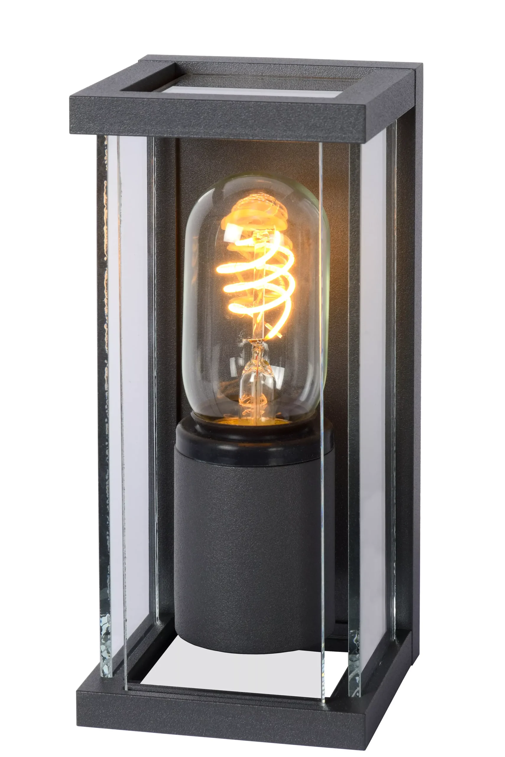 CLAIRE - Wandlamp Binnen/Buiten - 1xE27 - IP54 - Antraciet*Lucide Online