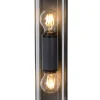 CLAIRE - Wandlamp Binnen/Buiten - 2xE27 - IP54 - Antraciet*Lucide Discount