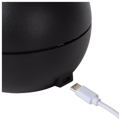 CLIPPER - Oplaadbare Tafellamp - Accu/Batterij - Ø 12 cm - LED - 1x2,2W 2700K - Zwart*Lucide New