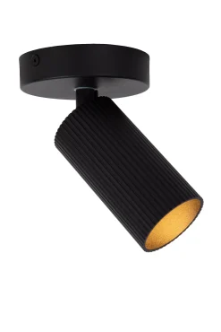 CLUBS - Plafondspot - 1xGU10 - Zwart*Lucide Online