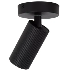 CLUBS - Plafondspot - 1xGU10 - Zwart*Lucide Online