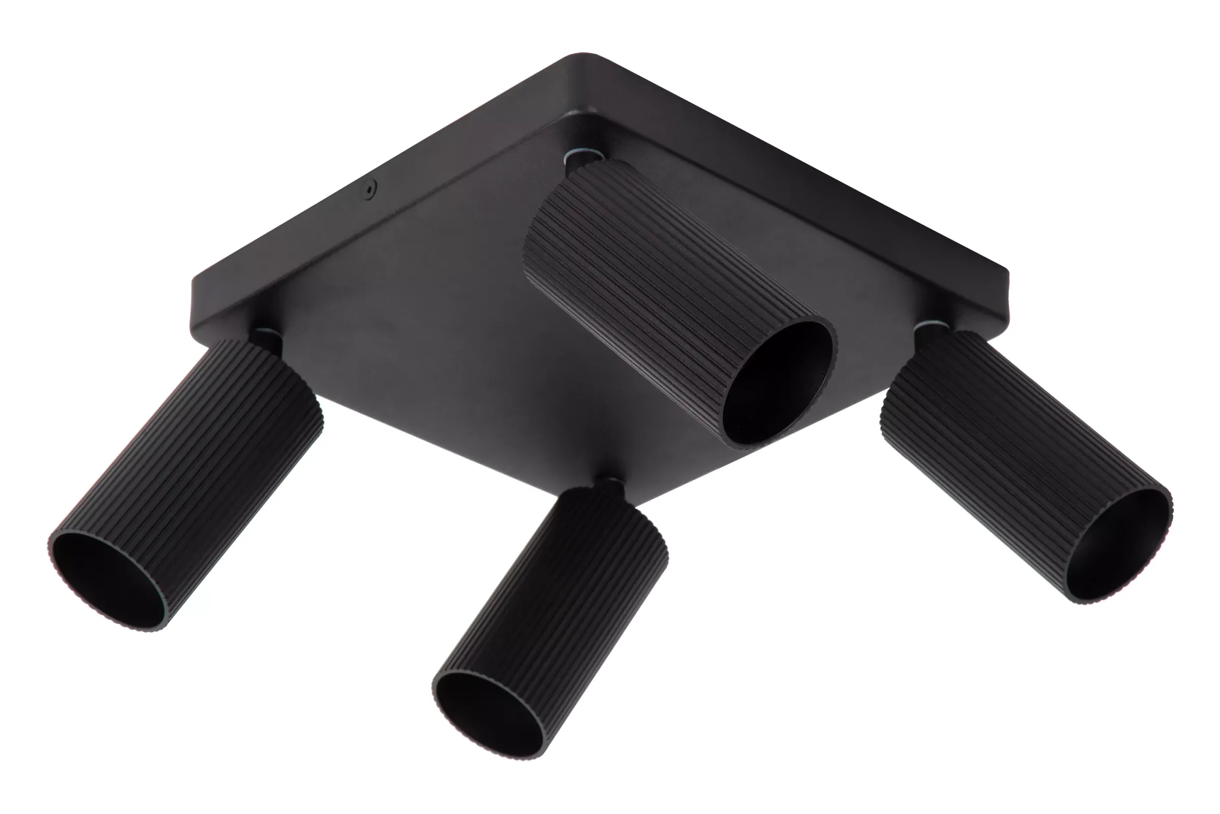CLUBS - Plafondspot - 4xGU10 - Zwart*Lucide Flash Sale