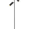 CLUBS - Vloerlamp - 2xGU10 - Zwart*Lucide Best Sale