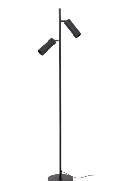 CLUBS - Vloerlamp - 2xGU10 - Zwart*Lucide Best Sale