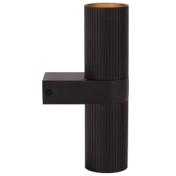 CLUBS - Wandspot / Wandlamp - 2xGU10 - Zwart*Lucide Online